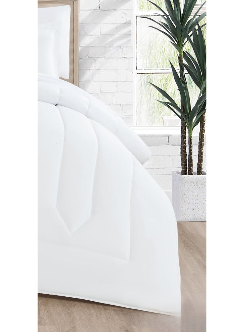 Red Rose Single comforter set, two-sided solid mattress, consisting of 4 pieces, microfiber comforter, size 170x230 cm. - Image 4