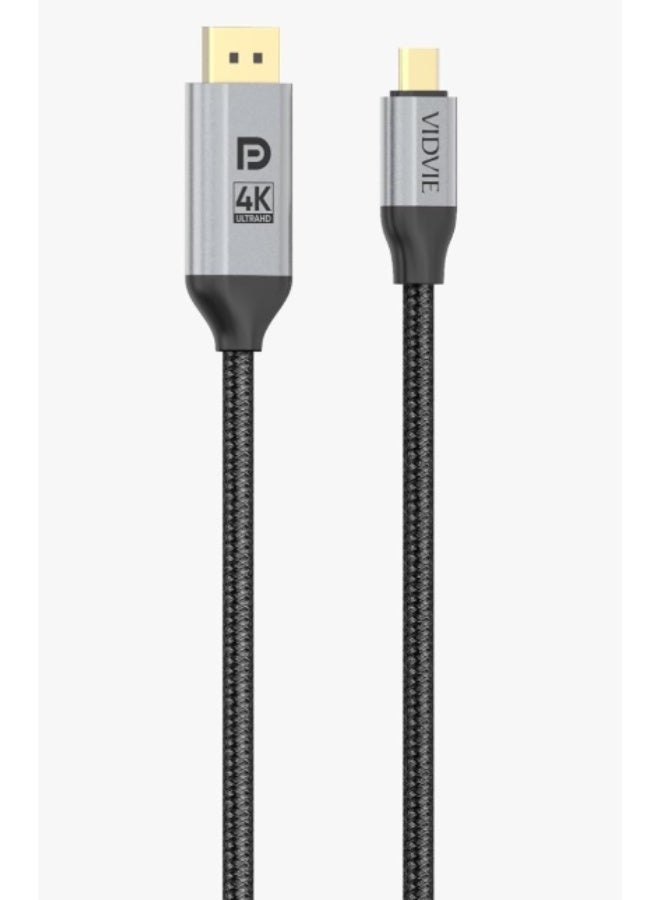 فيدفي كابل عالي الوضوح من نوع HD02 Type-C إلى DP - Image 2