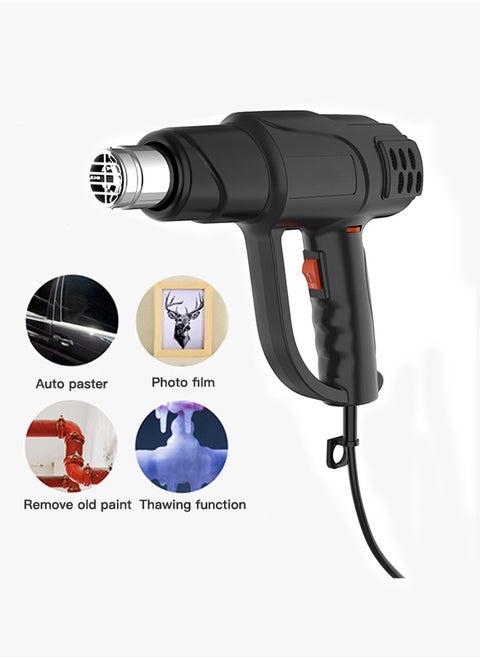 Stepless Temperature Regulating Hot Air Gun 2000W
