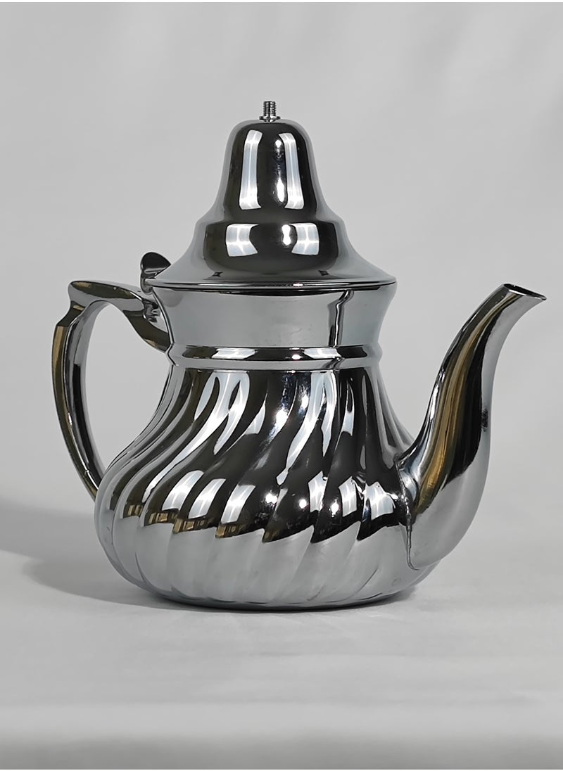 Classic Arabic Style Engraved Design Coffee Dallah Pot Rustproof Premium Stainless Steel Teapot Mirror Finish Coffee Kettle Easy Pour Spout Tea Kettle with Hinged Lid and Ergonomic Handle Dishwasher Safe Induction Safe Teapot for Office Home 0.7/1.6 L - pzsku/ZC7DAC3262BBBF4D33D81Z/45/_/1731419203/cd574e42-3a1f-4c72-92ca-17f7fcd12974