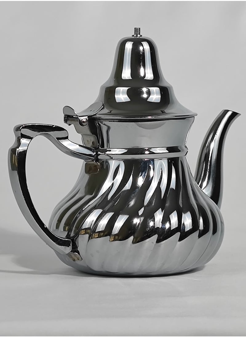 Classic Arabic Style Engraved Design Coffee Dallah Pot Rustproof Premium Stainless Steel Teapot Mirror Finish Coffee Kettle Easy Pour Spout Tea Kettle with Hinged Lid and Ergonomic Handle Dishwasher Safe Induction Safe Teapot for Office Home 0.7/1.6 L - pzsku/ZC7DAC3262BBBF4D33D81Z/45/_/1731419206/5a54df99-cc14-46db-987c-faacfec78ded