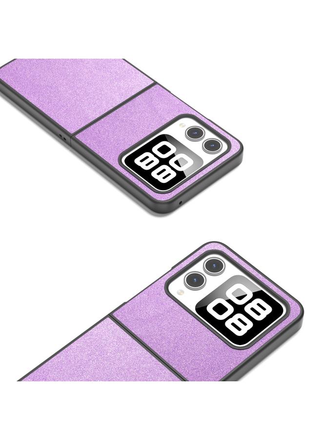 Zaboon Case For Huawei nova Flip Glitter Full Coverage PU + PC Phone Case - Image 3