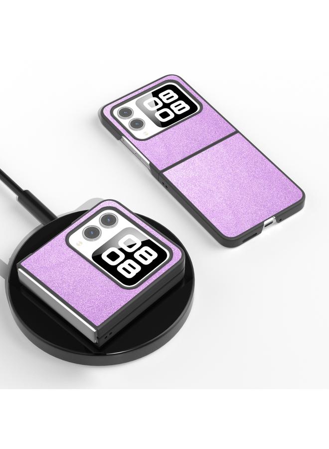 Zaboon Case For Huawei nova Flip Glitter Full Coverage PU + PC Phone Case - Image 2