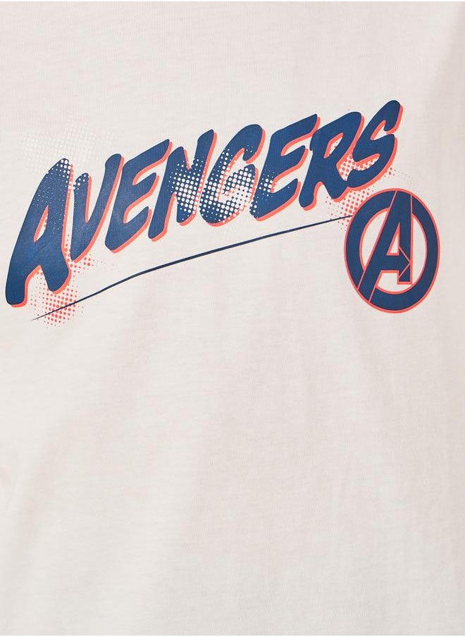Styli - Avengers Character Printed Short Sleeve T-Shirt - Image 1