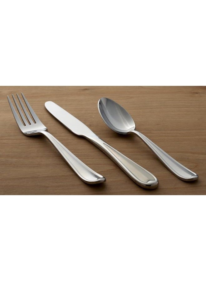 ONEIDA Dylan 42 Piece Everyday Flatware, Service for 8, 18/0 Stainless Steel, Silverware Set - Image 5