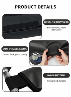 GROIC Exercise Hip Thrust Belt,Easy to Use with Dumbbells, Kettlebells,or Plates, Slip-Resistant Padding that Protects Your Hips for the Gym, Home Workouts,Hip Thrust Belt with 2 Dumbbells  - Image 2