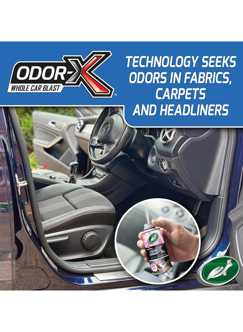 TURTLE Car Scent Freshener 100ml Odor X Whole Car Blast Bubble Gum Scent Air Freshener - Image 3