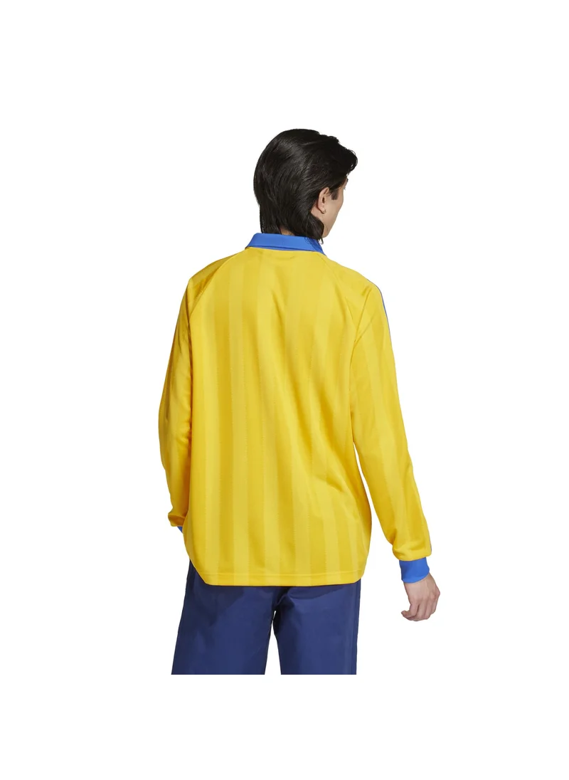 اديداس adidas LS JERSEY Yellow Originals Men JERSEYS