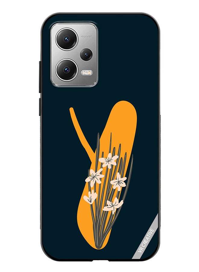 VR CREATIVE Protective Case Cover For Xiaomi Redmi Note 12 Alphabet Y Design Multicolour - Image 1