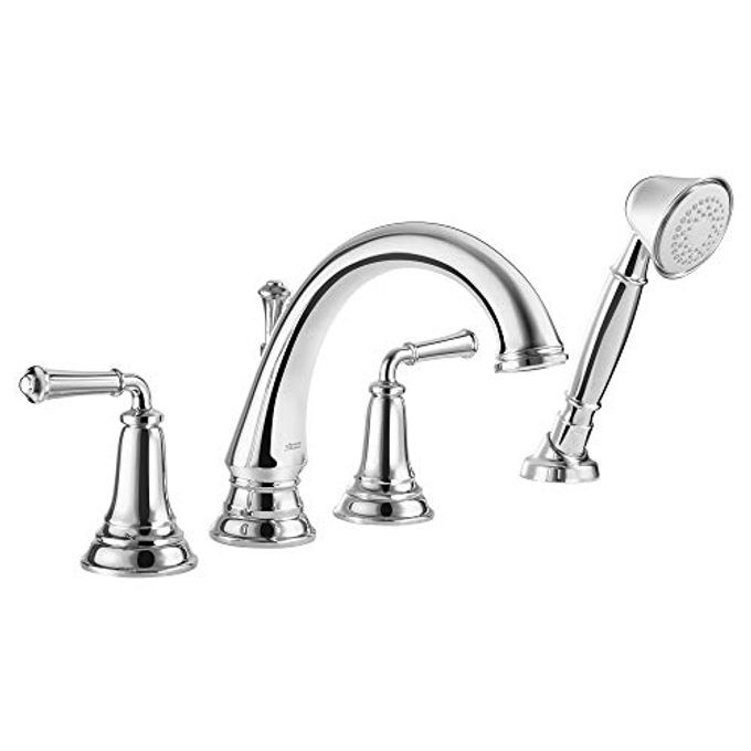 American Standard T052901.002 Delancey Roman Tub Faucet With Personal Shower, Polished Chrome - Image 4