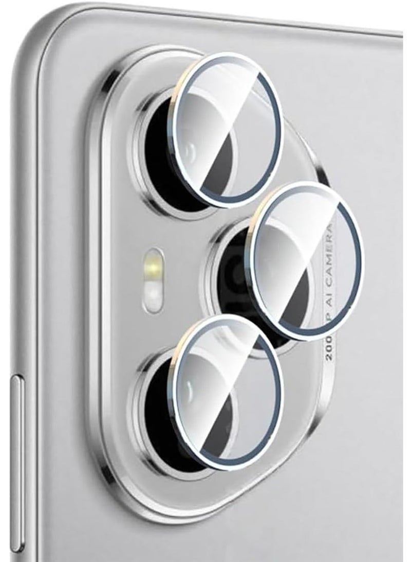 واقي زجاجي لعدسة الكاميرا لهاتف Honor 400 Pro - فضي - Image 1