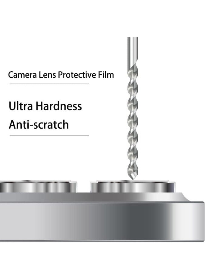 واقي زجاجي لعدسة الكاميرا لهاتف Honor 400 Pro - فضي - Image 5