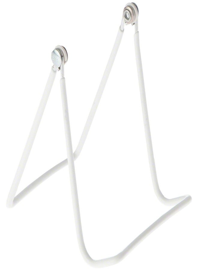 GIBSON HOLDERS 2A Adjustable White Wire Display Easel, 3.625" W x 4" D x 4.5" H, Pack of 2 - Image 1