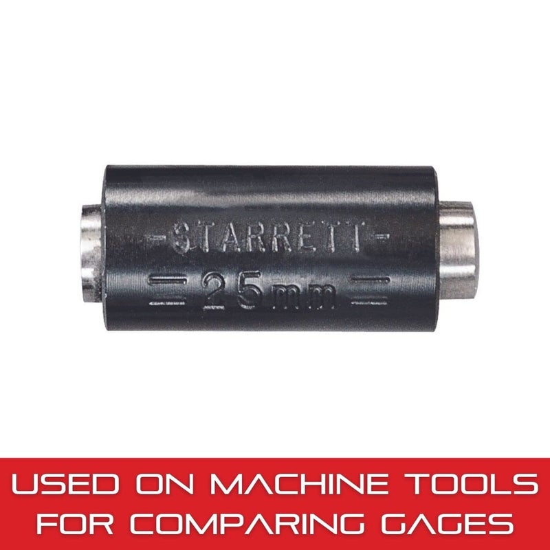 Starrett End Measuring Rod with Spherical Ends for Comparing Gages and Measuring Parallel Surfaces - 6.3mm Diameter, 25mm Length - 234MA-25 - Image 5
