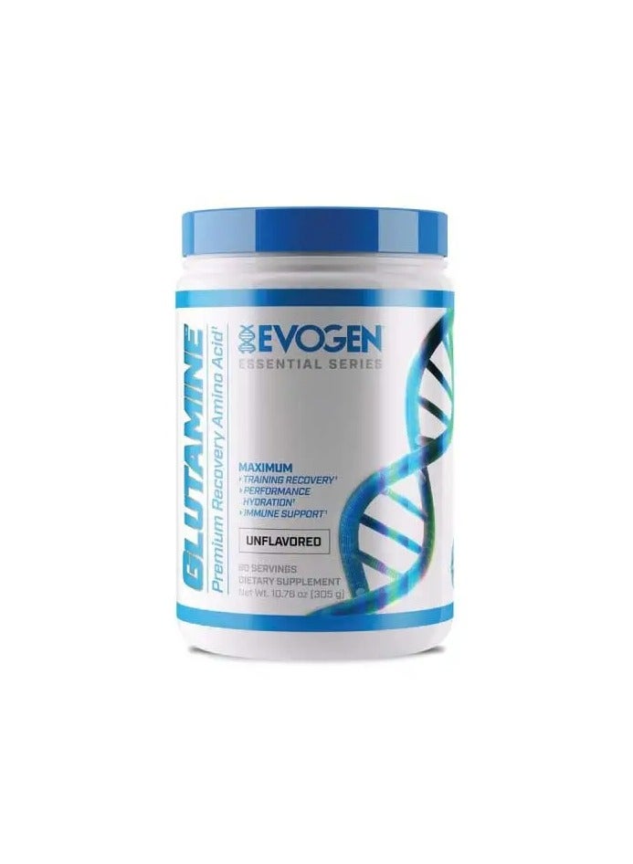 أيفوجن نيوتريشن Evogen GLUTAMINE UNFLAVOURED 305g 60 Servings