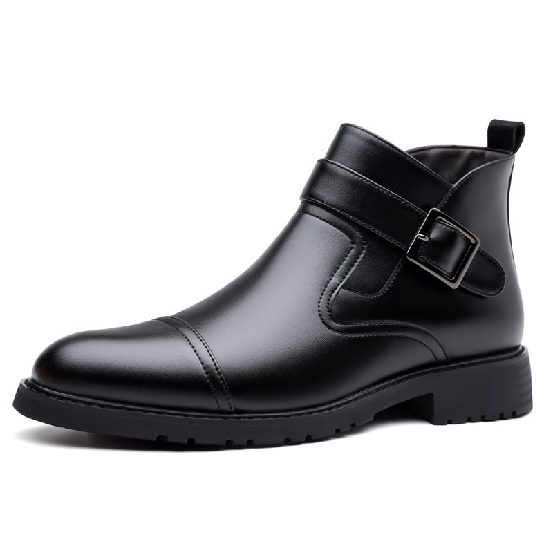 Large Size 2025 Chelsea Boots Men'S Business Formal Shoes Men'S Retro British Style Boots Dropshipping - Image 1