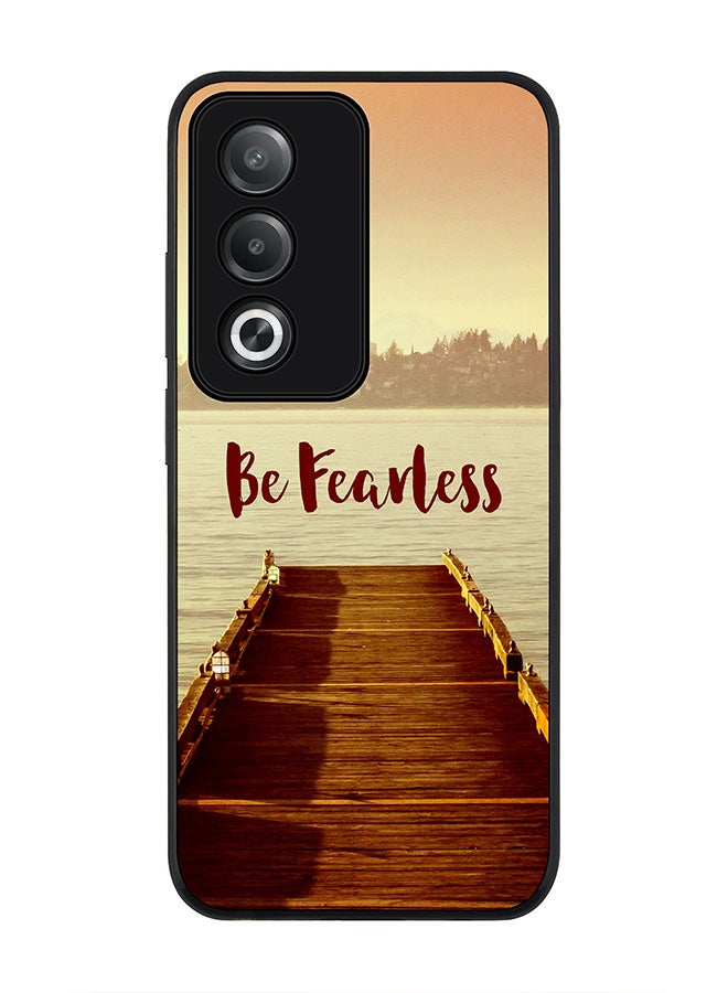 Stylizedd For Oppo A3 Pro / A80 Case,Slim fit Camera Protection, Shockproof Thin Phone cover - Be Fearless - Image 1