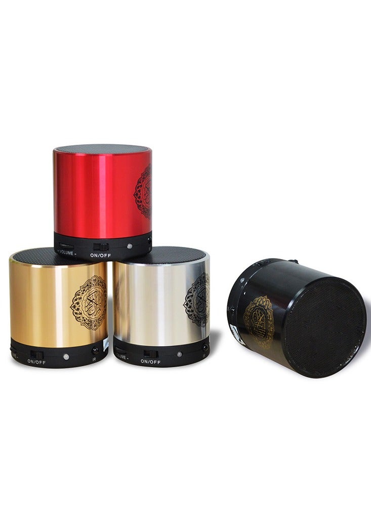 NIBEMINENT Quran Portable Bluetooth Speaker Gold  - Image 2