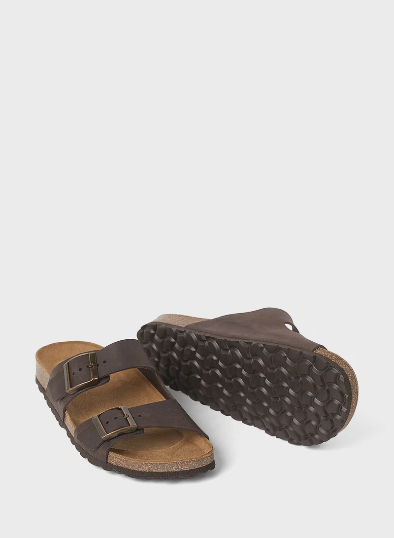 اتش اند ام Leather Mules