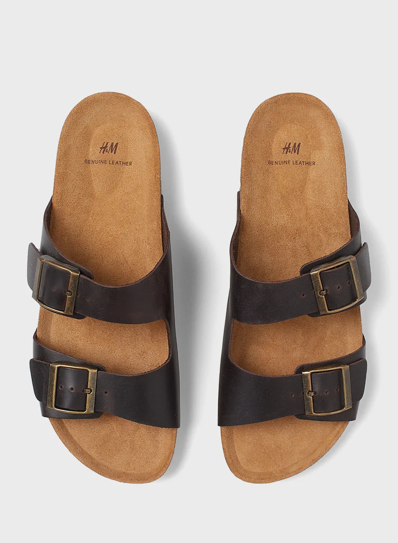 اتش اند ام Leather Mules