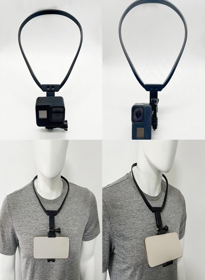 Deoxys Selfie Neck Mount, Hands Free Phone Neck Holder, Waterproof Underwater Camera Underwater Camcorder Vlogging Phone - Image 3