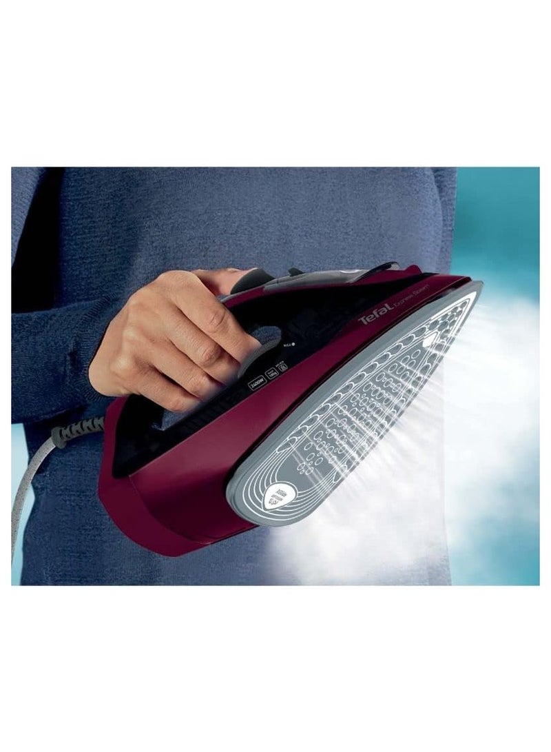 Tefal Steam Iron Express Steam Plus 270 ml 2600 W FV2869E2 Black - Image 3