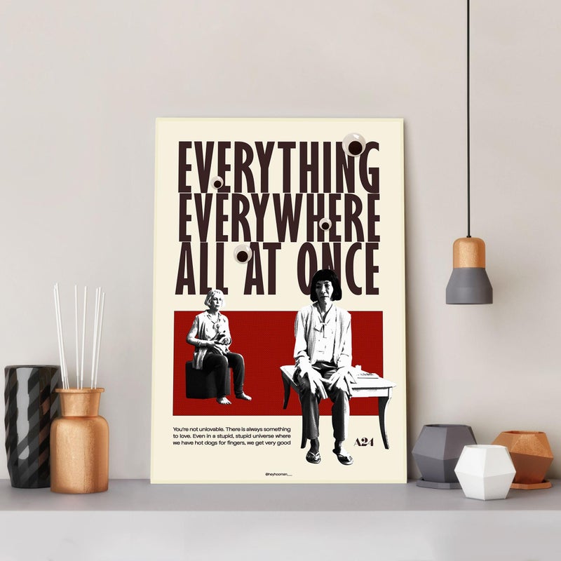 TNESSENTIAL Everything Everywhere All at Once Movie Poster, High Quality Canvas Prints, Wall Art, Home Decor, Perfect Gift, Unframed Poster - Image 3
