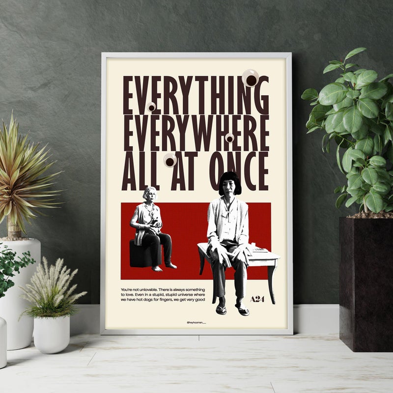 TNESSENTIAL Everything Everywhere All at Once Movie Poster, High Quality Canvas Prints, Wall Art, Home Decor, Perfect Gift, Unframed Poster - Image 2