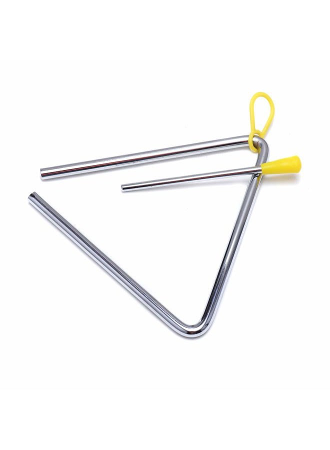 TDOCK 6 Inch Musical Steel Triangle Percussion Instrument With Striker - Image 4