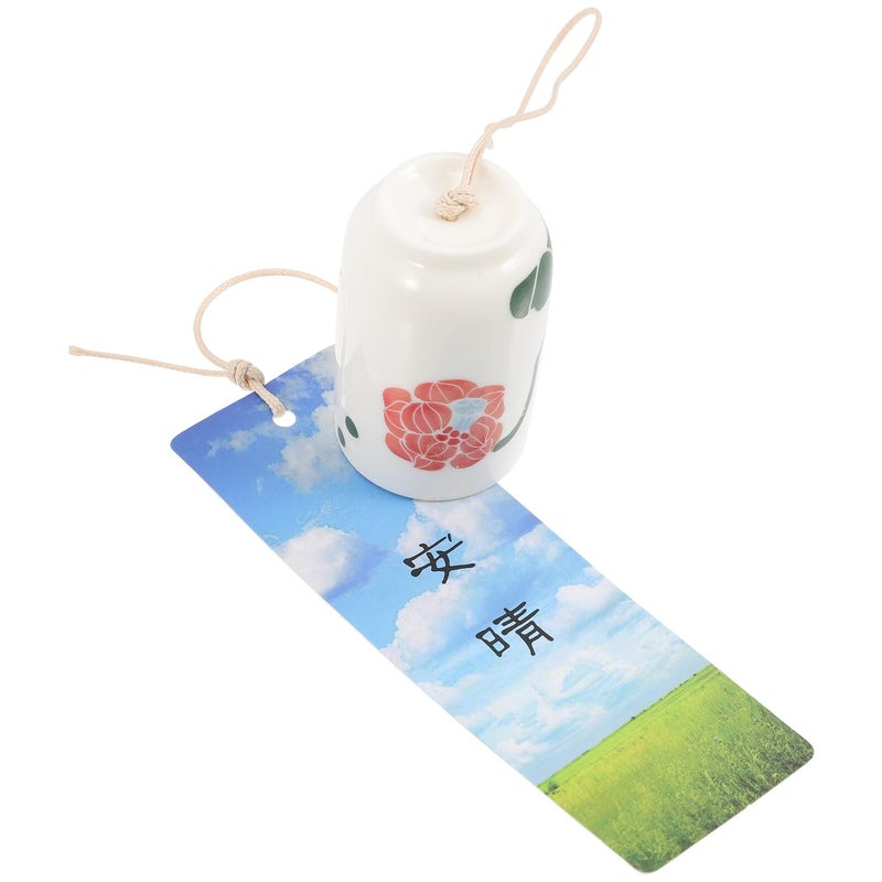 Japanese Style Glass Wind Chime Hanging Decor Outdoor Garden Ornament Lightweight Home Decoration - Image 2