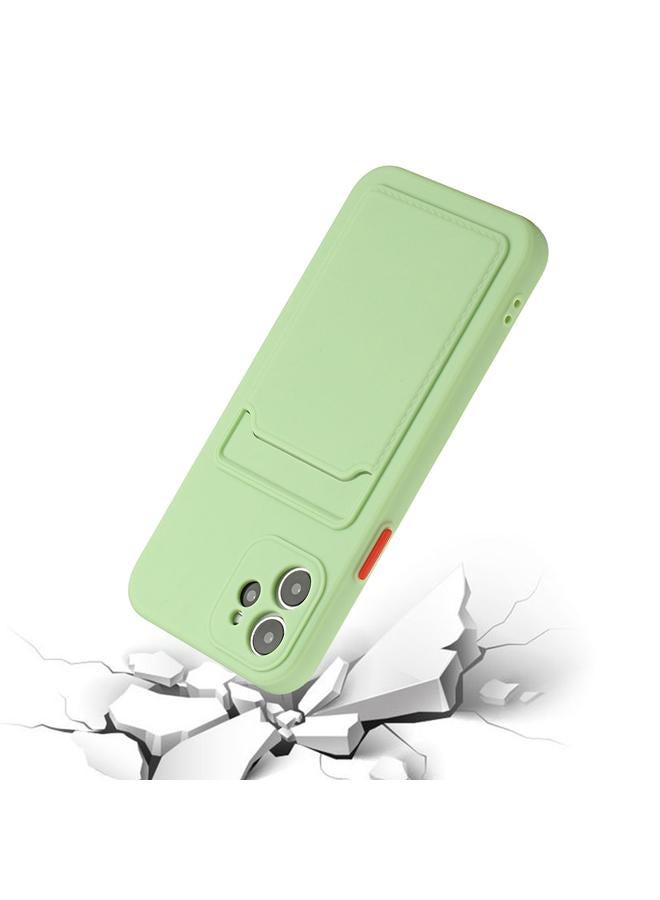 S-TOP Card Slot Design Shockproof TPU Protective Case For iPhone 11 Pro Max - Image 4