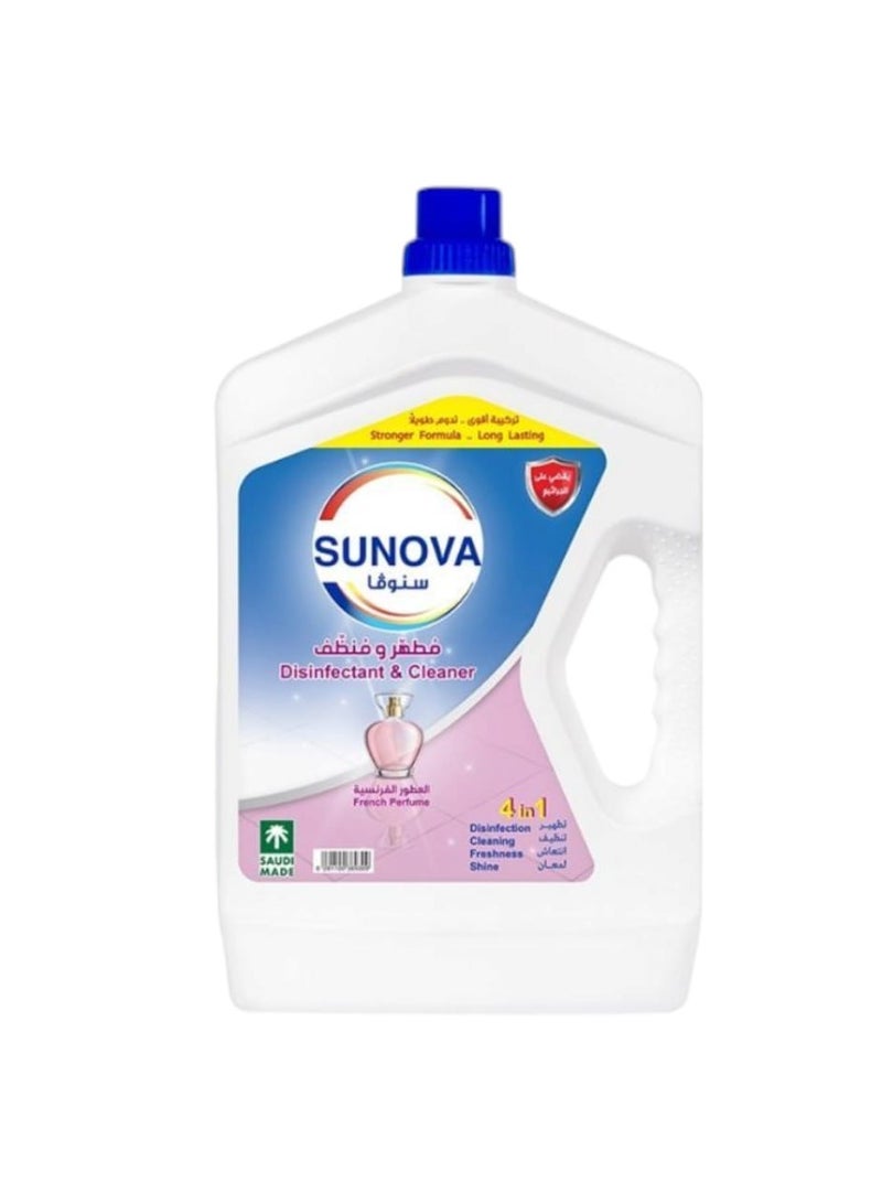 French perfume scented disinfectant and cleaner 3 liters