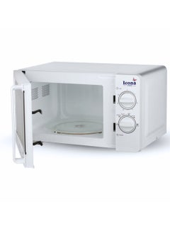 ICONA Icona 20L Large Capacity Multi-Functional Knob Hot Electric Oven – 800W Convection Microwave Oven with Glass Door, Mechanical Timer Control, Class A Energy Rating  - Image 2