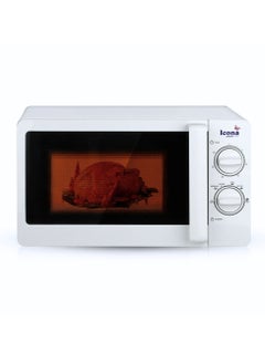ICONA Icona 20L Large Capacity Multi-Functional Knob Hot Electric Oven – 800W Convection Microwave Oven with Glass Door, Mechanical Timer Control, Class A Energy Rating  - Image 3