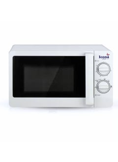 ICONA Icona 20L Large Capacity Multi-Functional Knob Hot Electric Oven – 800W Convection Microwave Oven with Glass Door, Mechanical Timer Control, Class A Energy Rating  - Image 5