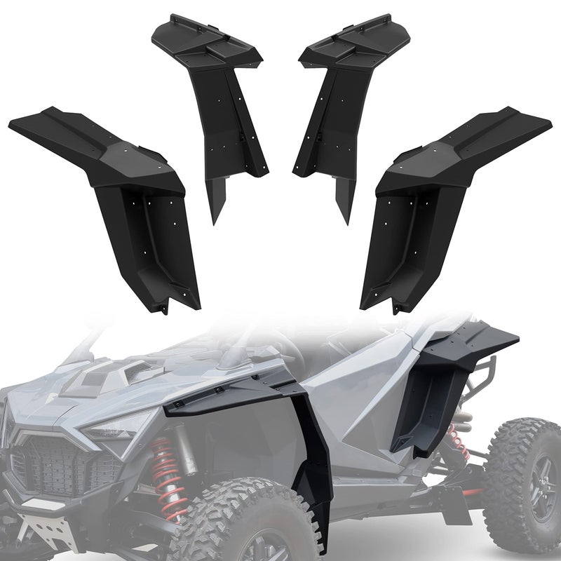 KATIMOTO Extended Fender Flares for RZR PRO XP XXL Heavy Duty Front Rear Full Coverage Mud Flaps Guards for Polaris RZR PRO XP XP4 20202024 RZR PRO RTurbo R 20222024 Replace 2884685
