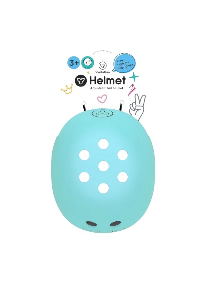 Yvolution Adjustable Biking Helmet (S, 44-52 cm, Green) - Image 1