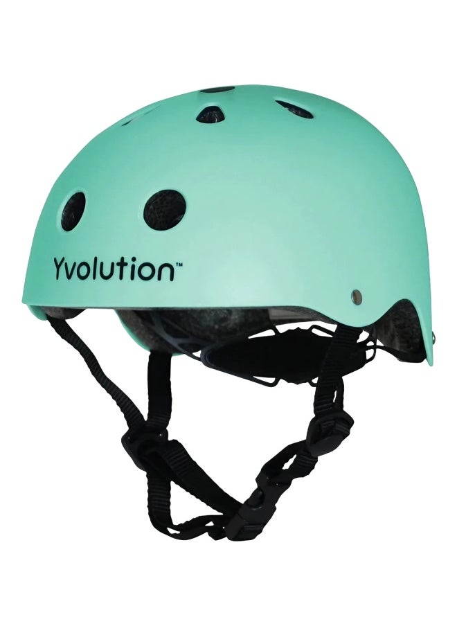 Yvolution - Yvolution Adjustable Biking Helmet (S, 44-52 cm, Green) - Image 1