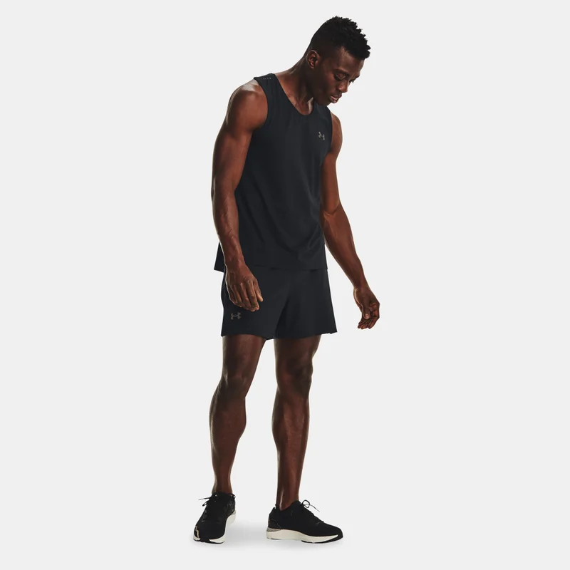 Under Armour Black Men's Launch Elite Shorts for Men | Best Price UAE