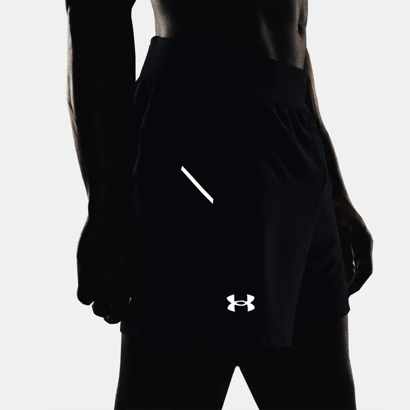 Under Armour Black Men's Launch Elite Shorts for Men | Best Price UAE