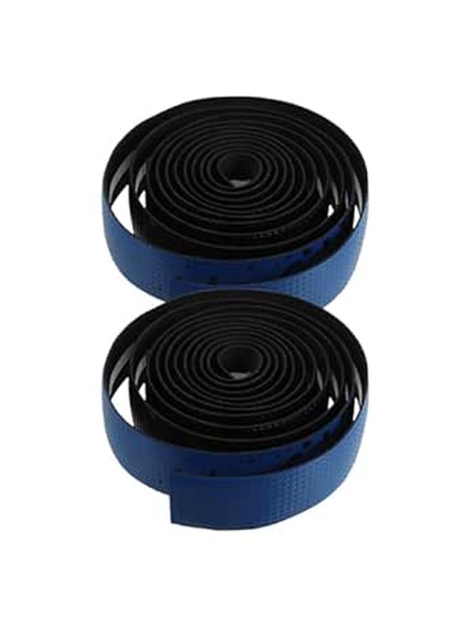 XiaYi Road Bike Handlebar Tape Gradient Blue Pair Carbon Fiber Texture Nonslip Shock Absorbing Cycling Handlebar Wraps For Racing Gravel Bikes - Image 1