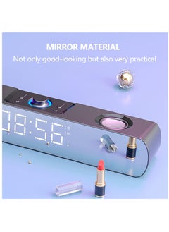 SOAIY SH16 Gaming Peripherals LED Soundbar Computer Speaker Bluetooth Speaker Home Theater Sound Bar TV Speakers Alarm Clock Wireless  - Image 2