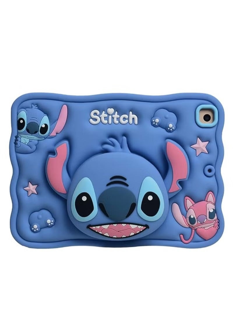 Lilo and Stitch Cartoon Embroidery Silicone Case for Apple iPad 10.2 inch - Image 2