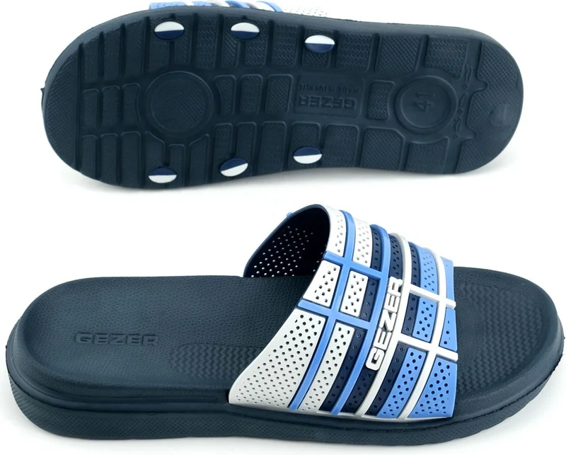 جيزر Men's Summer Eva Wet Ground Suitable Daily Home Garden Pool Bathroom Slippers