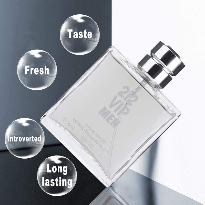 klarako Men Perfume Sandalwood Fragrance Male Parfum Fresh Long Lasting Fragrance Sprayer 100ml / 3.3oz, Delicate Sprayer Mouth(762) - Image 3
