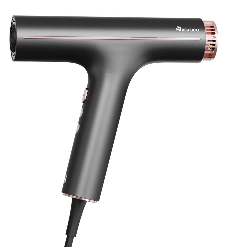 Karaca Hypersonic Hair Dryer D2 Negative ION, Anthracite - Image 1