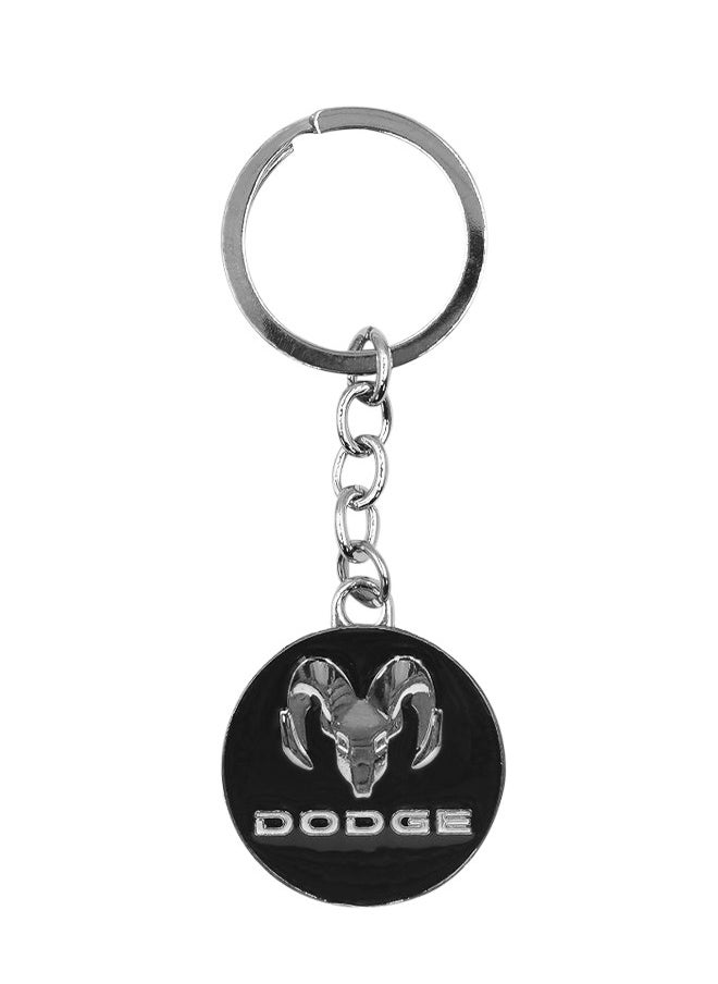 Dodge Dodge Logo Metal Key Ring for car , 1 pcs Dodge car Keychain  - Image 1