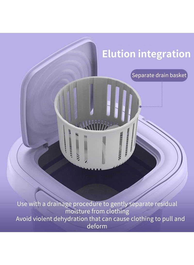 Folding Washing Machine Portable, 6.5L Large Capacity, Mini Foldable Small Machine for Apartment, Laundry, Camping (Multicolour)Folding Washing Machine Portable, 6.5L Large Capacity, Mini Foldable Small Machine for Apartment, Laundry, Camping (Multicolour)  - Image 5