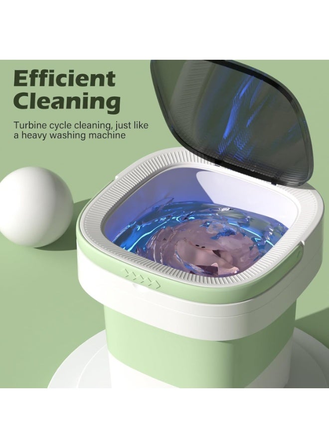 Portable Folding Washing Machine – Mini Foldable Washer, Large Capacity Compact Laundry Machine for Apartment, Travel, Camping & Small Spaces - Image 3