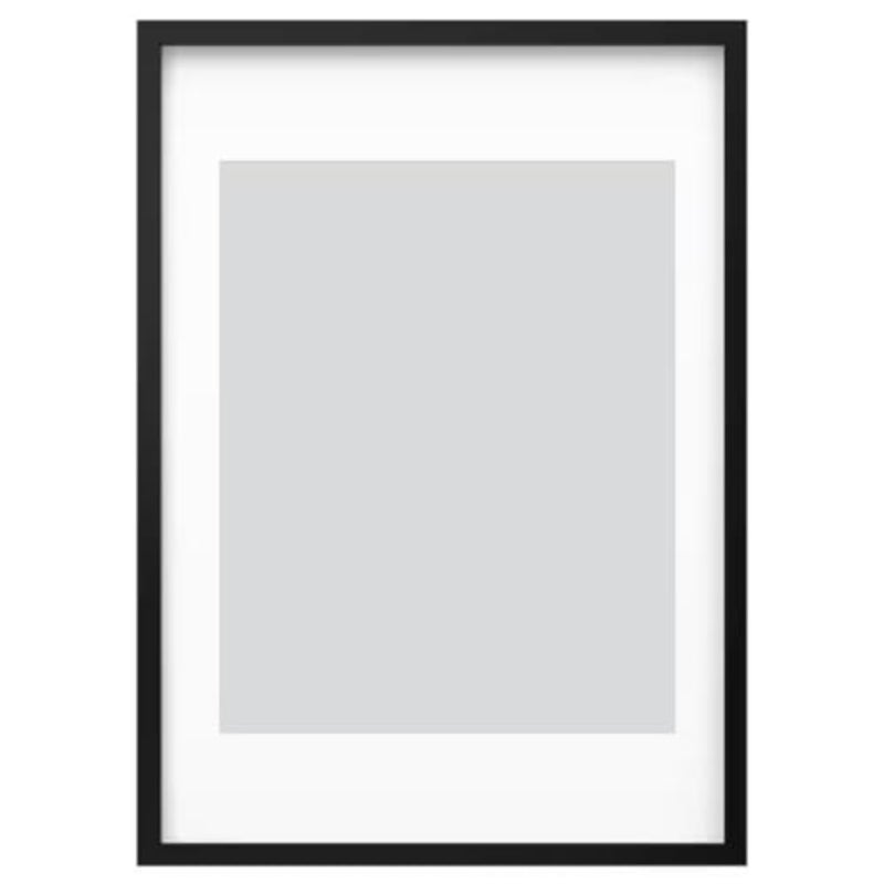 RÖDALM إطار، أسود، 50x70 سم 19 ¾x27 ½ - Image 1
